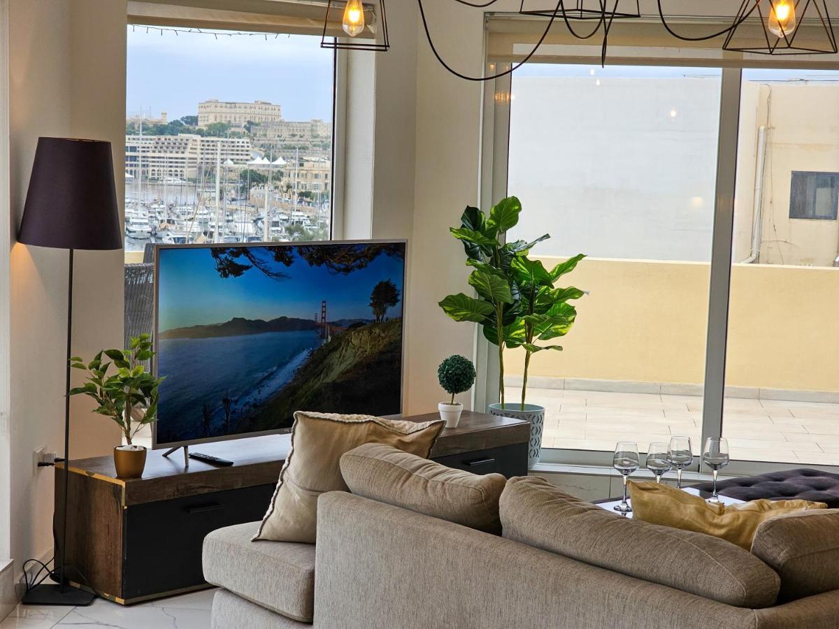 Mive Luxury Sea View Penthouse Apartment Gzira Exterior photo